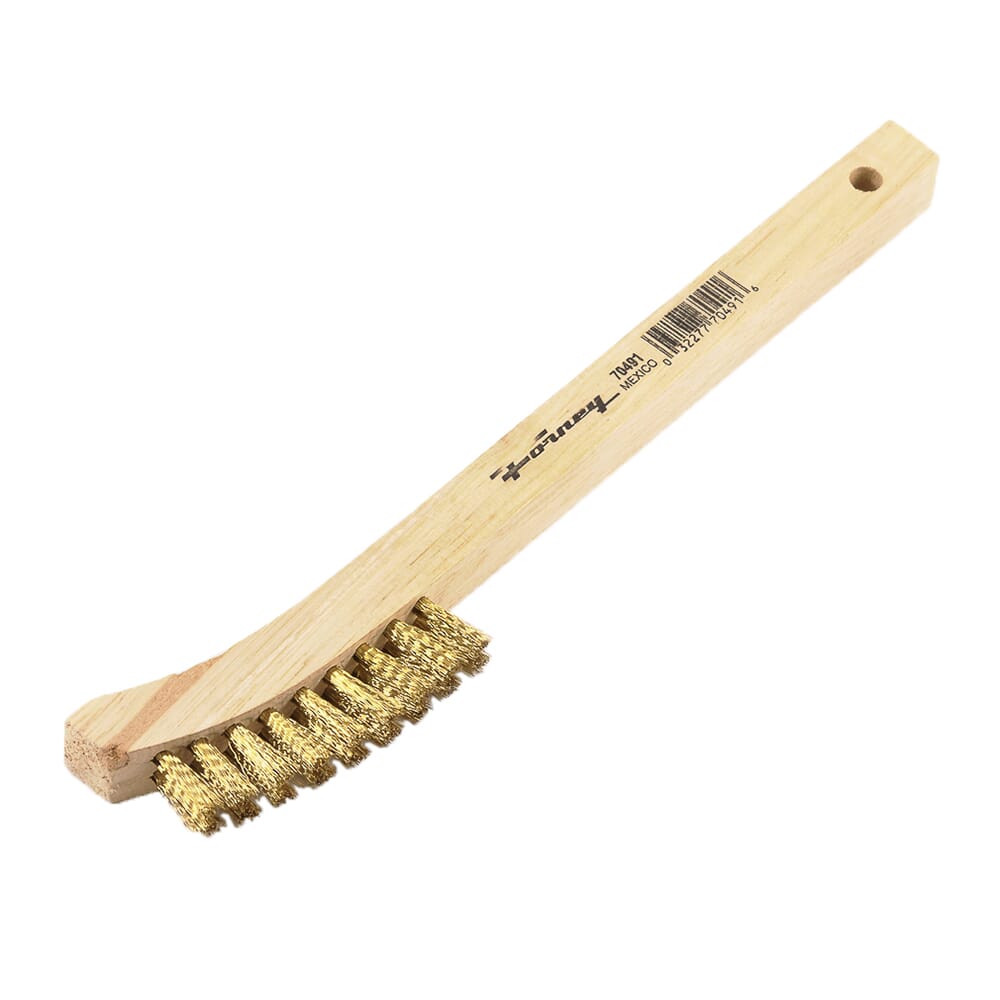 70491 Scratch Brush with Curved Ha